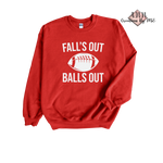 Load image into Gallery viewer, Fall&#39;s Out Balls Out Crewneck Sweater
