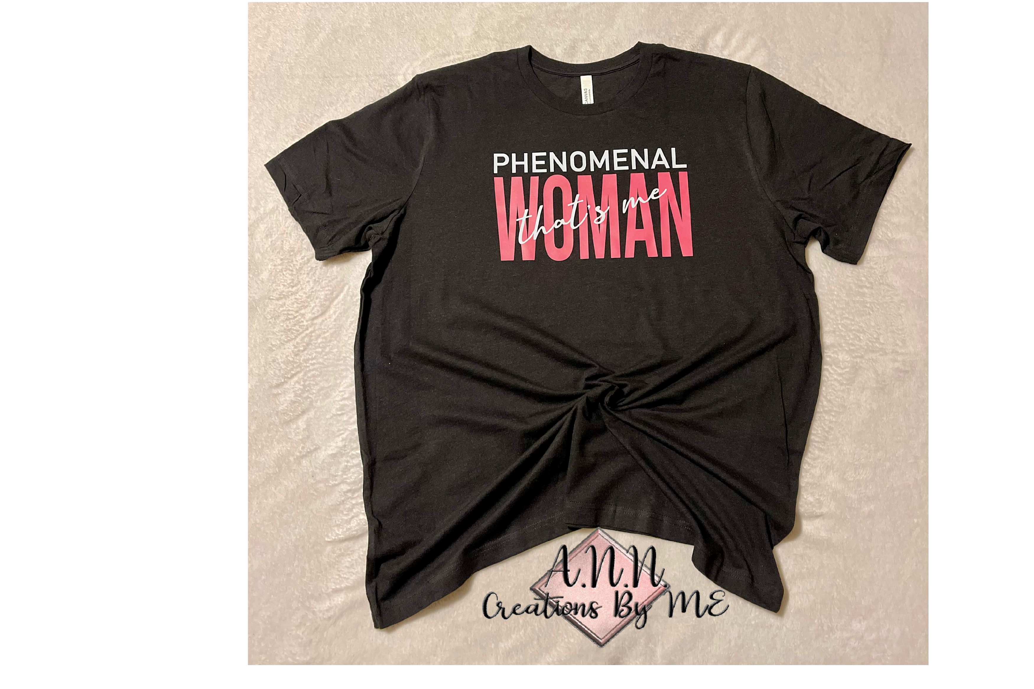 Phenomenal Woman - Black