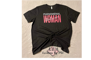 Phenomenal Woman - Black