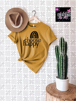 Cargar imagen en el visor de la galería, Choose Happy Tshirt
