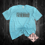 Load image into Gallery viewer, Ain’t No Hood Like Fatherhood Tshirt
